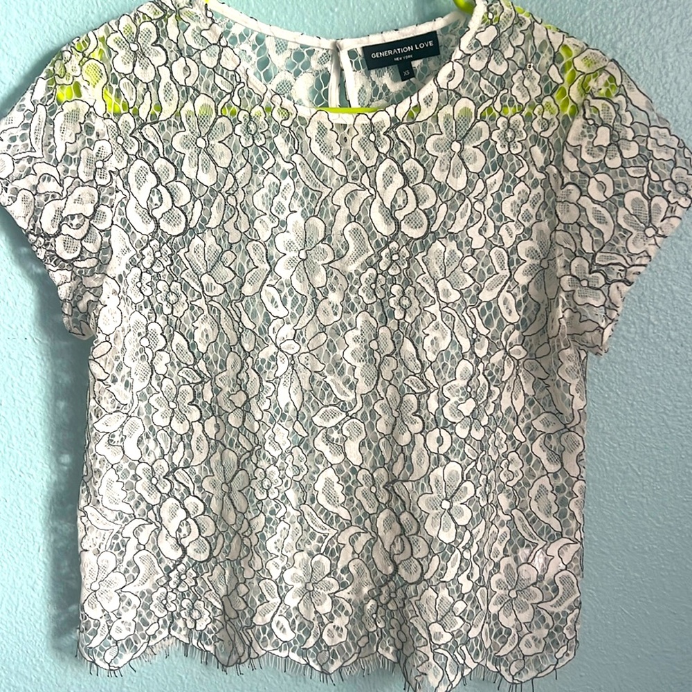 Generation love lace top